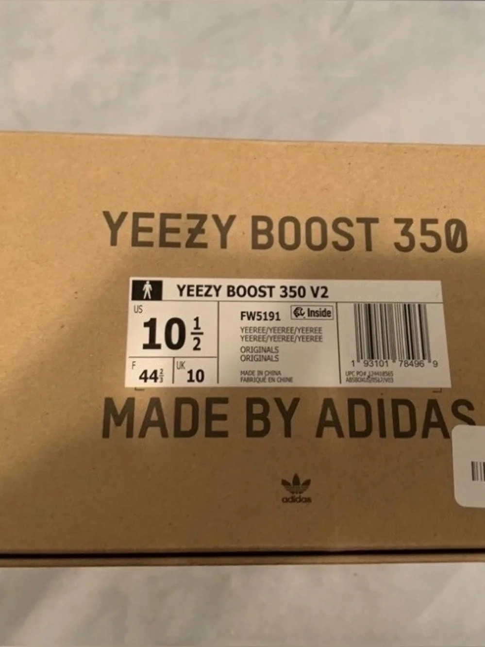 Adidas Yeezy Boost 350 V2 Yeezreel Non-Reflective Size 10.5